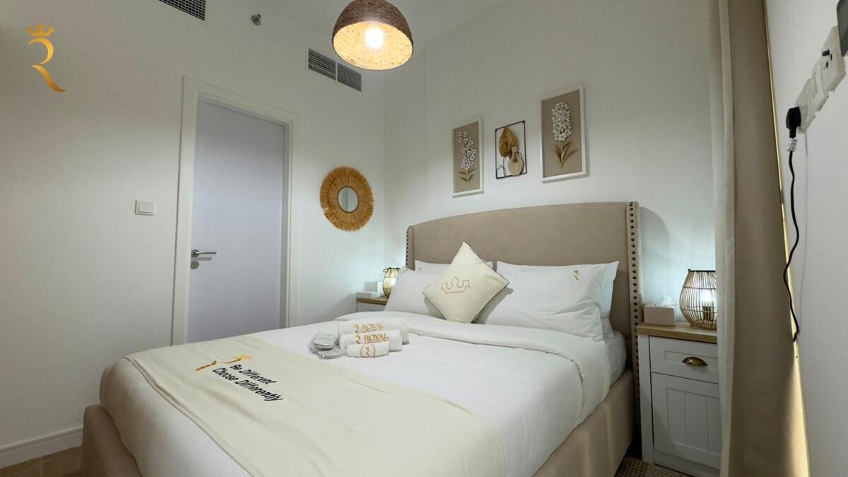Masdar 2br Cozy Calm Poolside *